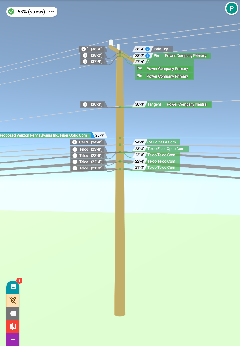 Katapult Pro Integrated Pole Loading Analysis