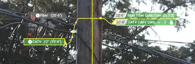 Use the "Transfer Heights" function to perform proposed moves on PCI photos