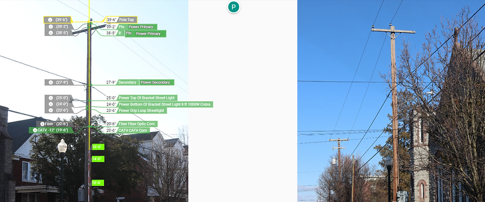 The software will run through a transfer calibration point routine on the old photo. 