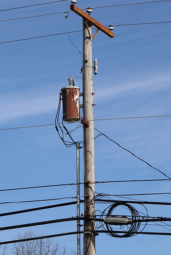 Picture of utility pole 