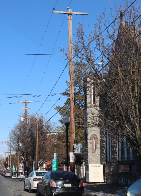 This is a typical PCI pole height shot. 