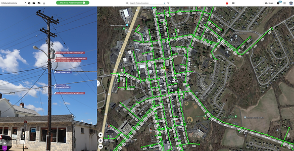 Rapid data collection map 