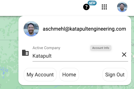 Katapult Pro My Account for email preferences