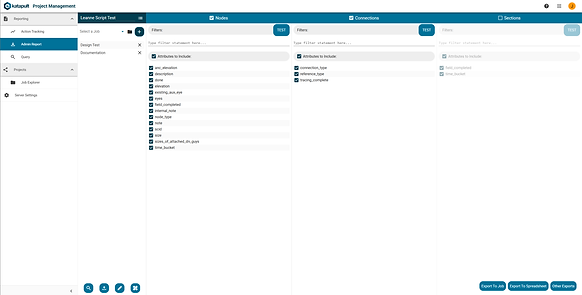 Mange jobs, company settings, and admin reporting from the Katapult Pro Project Management page 