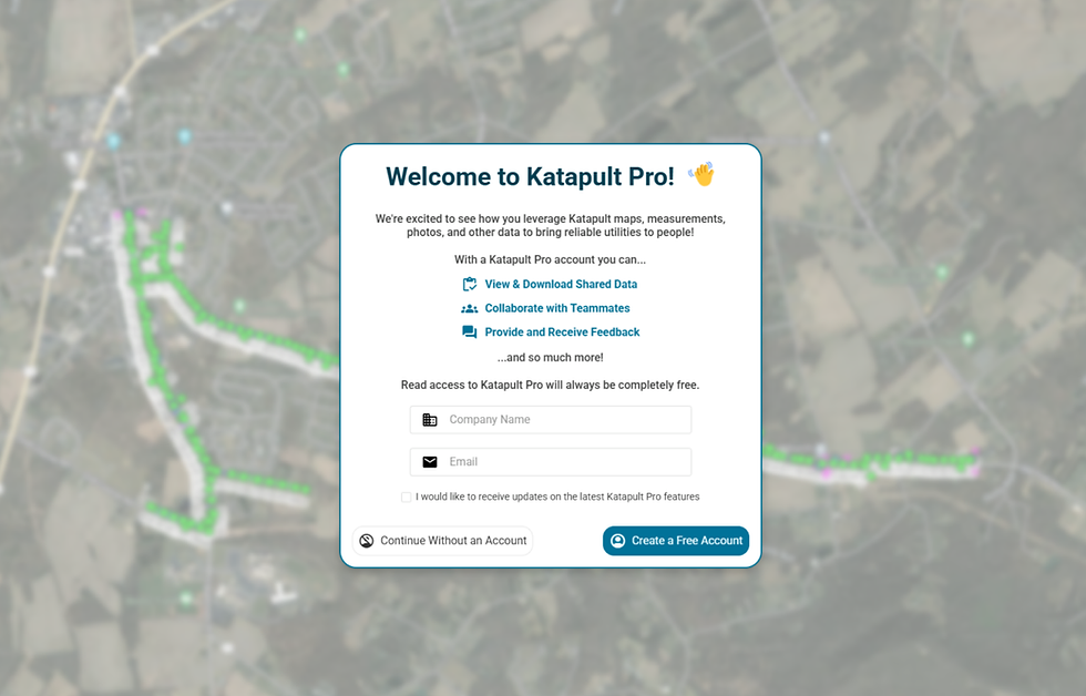 Create free read user accounts in Katapult Pro 