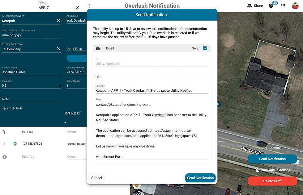 Automatic, configurable notifications let you manage your workflows.