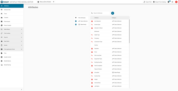 Model editor and stability page