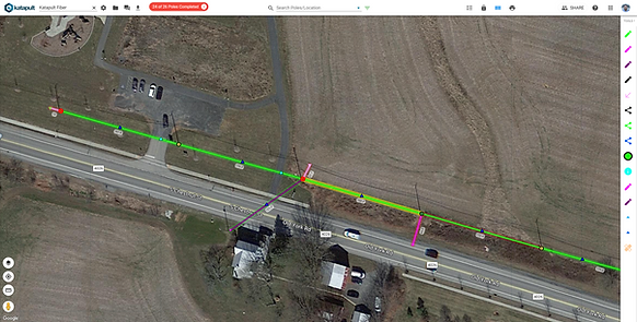 Maps interface 