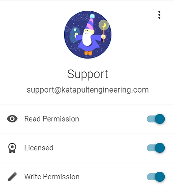 Cross server identity page