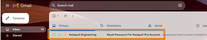 katapult pro reset password email